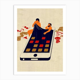 Technology And Infidelity Art Print