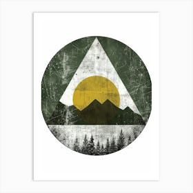 Mountains In The Sun 1 Art Print