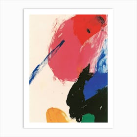 'Colors' Minimal Abstract Painting Art Print