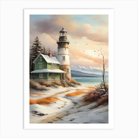 Lighthouse 2 Art Print