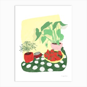 Strawberry Field Art Print