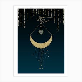 Believe In The Magic Of The Moon Art Print