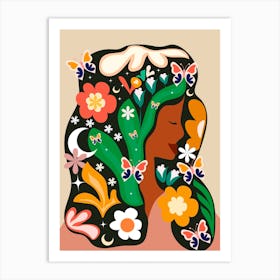 Diosa Pachamama Art Print