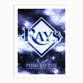 Tampa Bay Rays Poster Art Print