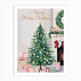 Merry Christmas 9 Art Print