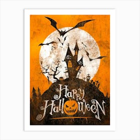 Happy Halloween 1 Art Print