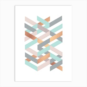 Chevron Print Art Print