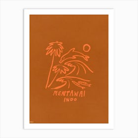 Mentawai Islands, Indonesia - Tropicool Studio Art Print