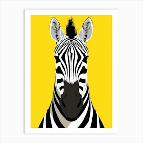 Zebra 15 Art Print