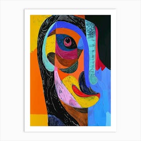 The portrait Art Print