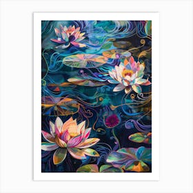 Water Lilies 4 Art Print