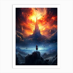 Lord Of The Rings 1 Art Print