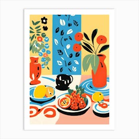 Flora And Fauna 1 Art Print