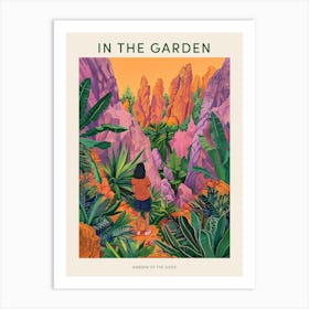 In The Garden Poster Garden Of The Gods Usa 2 Art Print