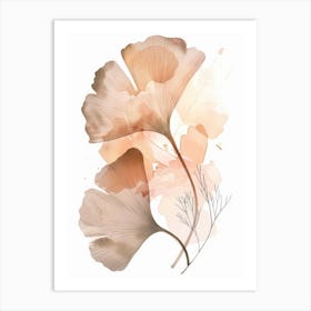 Ginkgo Leaves 22 Art Print