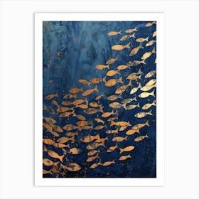 Gold Fish 4 Art Print