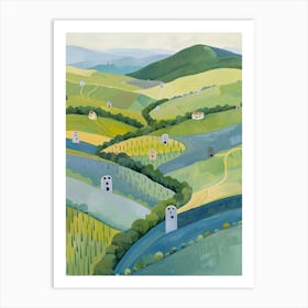 'The Road To London' Art Print