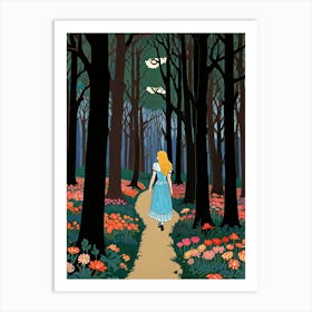 Alice In Wonderland 3 Art Print