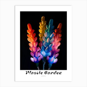 Bright Inflatable Flowers Poster Snapdragon Art Print