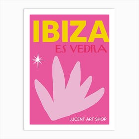 Ibiza Es Vedra Art Print