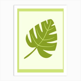 Tropical Leaf Art Print