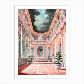 Royal Palace Of Caserta 3 Art Print