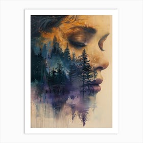 'The Forest' 3 Art Print