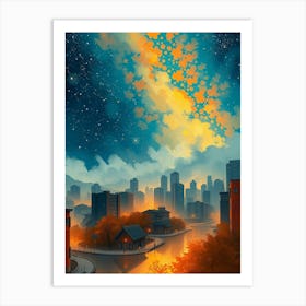 Cityscape 19 Art Print