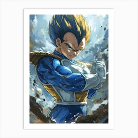 Super Saiyan 3 Art Print