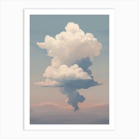 Cloudy Sky Art Print