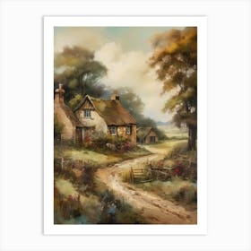 Country Cottage.2 Art Print