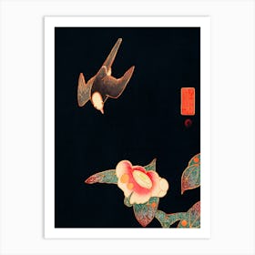 Swallow And Camellia, Itō Jakuchū Art Print