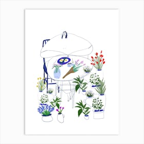 Surrounded By My Love  Art Print