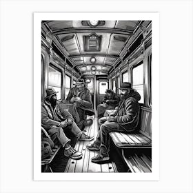 Train Art Print