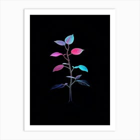 Tree In The Dark 33 Art Print