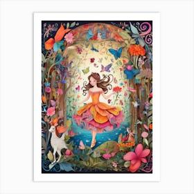 Fairytale Forest 3 Art Print