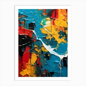 Abstract Painting 102 Art Print