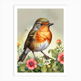 Bird Painting Art Print