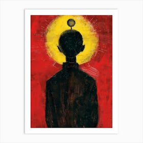 Man With A Hat 1 Art Print