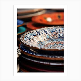 Turkish Plates Art Print