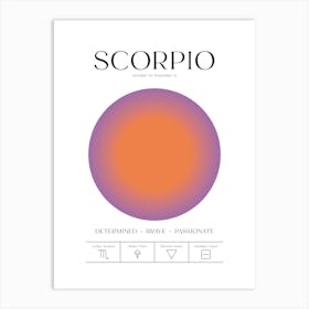 Scorpio Art Print