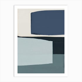 Calm Blue Art Print