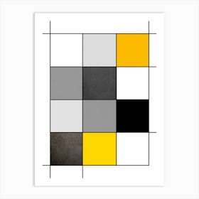 Mondrian No 147 Art Print