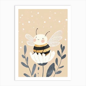 Little bee Art Print