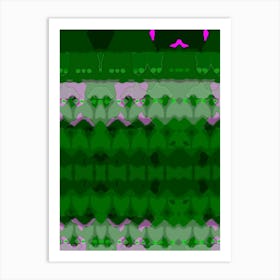 Abstract Green 3 Art Print