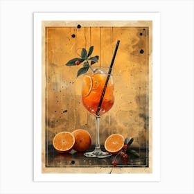 Aperol Spritz Art Print 218 Art Print