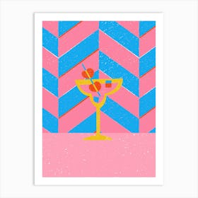 Singapore Sling Art Print