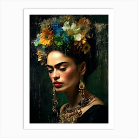 Frida 4 Art Print