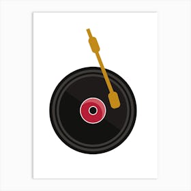 Vinyl Record Art Print