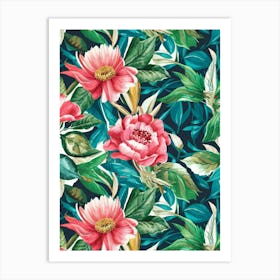 Peonies 1 Art Print